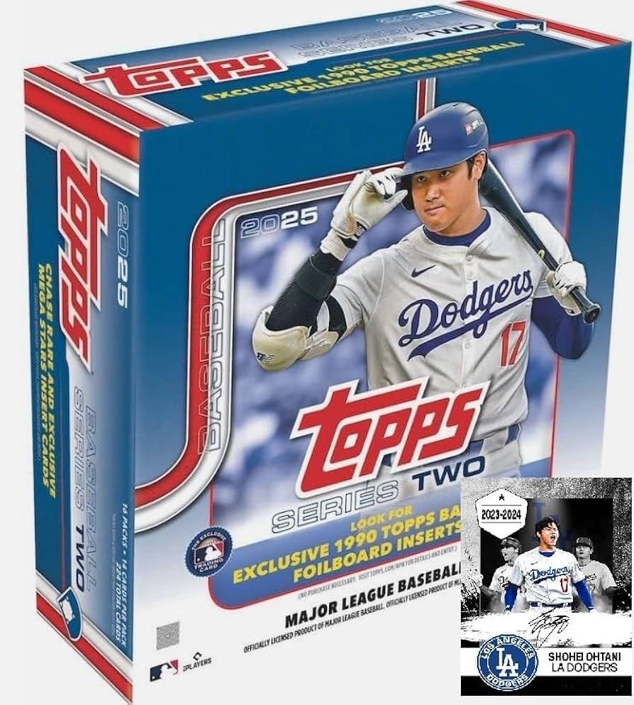 【大谷翔平】Topps Baseball Series 2 Hobby Box Amazon.com: NEW 2025 Baseball Series 2 Trading Card MEGA Box