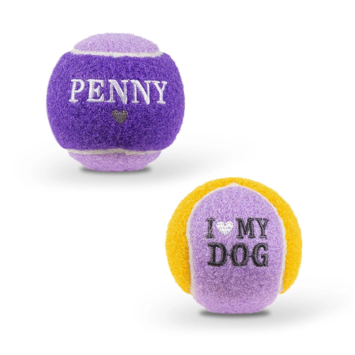 History & Heraldry Personalised Dog Balls – Pet Toy for Fun & Play – Durable, Chew-Resistant Fetch Balls for Small, Medium & Large Dogs (Penny) — image 1