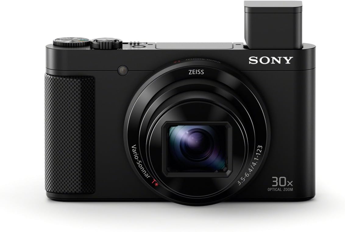 Sony DSC-HX80 Fotocamera Digitale Compatta Travel con Sensore CMOS Exmor R da 18.2 MP, Ottica Zeiss 24-720 mm, Zoom Ottico 30x, Mirino OLED Tru-Finder, Nero Sony DSC-HX80 Fotocamera Digitale Compatta Travel con Sensore CMOS Exmor R da 18.2 MP, Ottica Zeiss 24-720 mm, Zoom Ottico 30x, Mirino OLED Tru-Finder, Nero