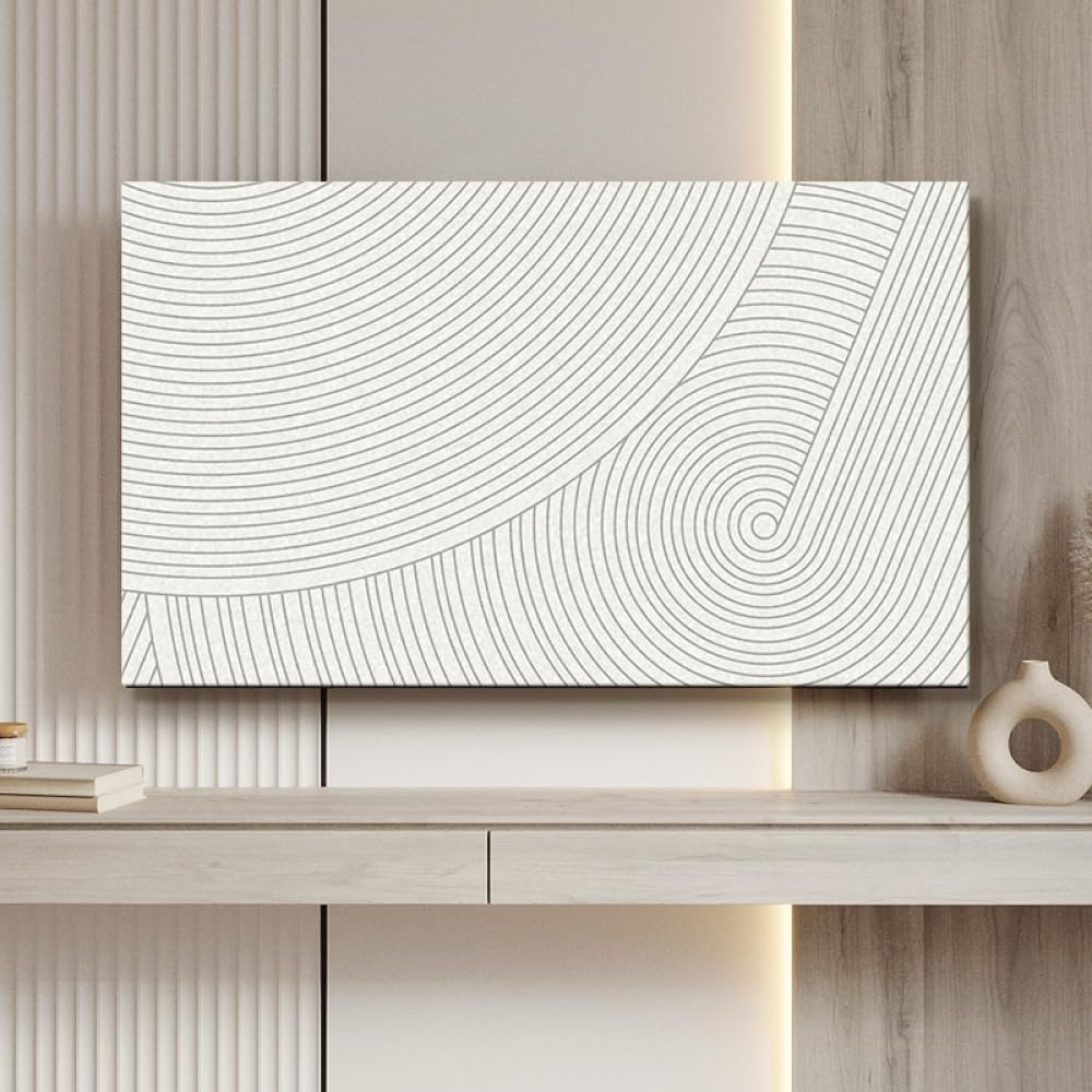 Funda Para TV De Interior Pantalla Elástica De 32-80 Pulgadas Tela Elástica Protectora Contra El Polvo Decorativa Para Pantallas De TV Y PC-Beige||75inch