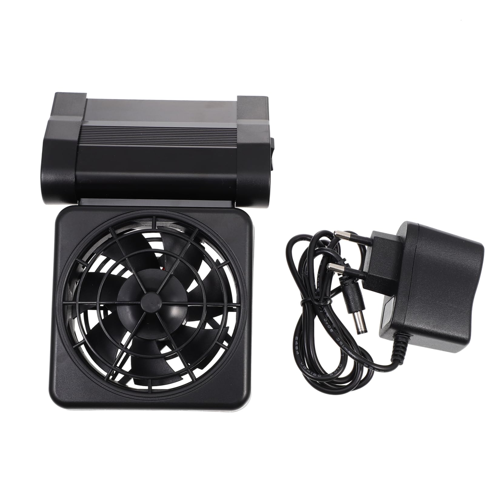 Ventilador para acuario ligero y ajustable con soporte de clip seguro