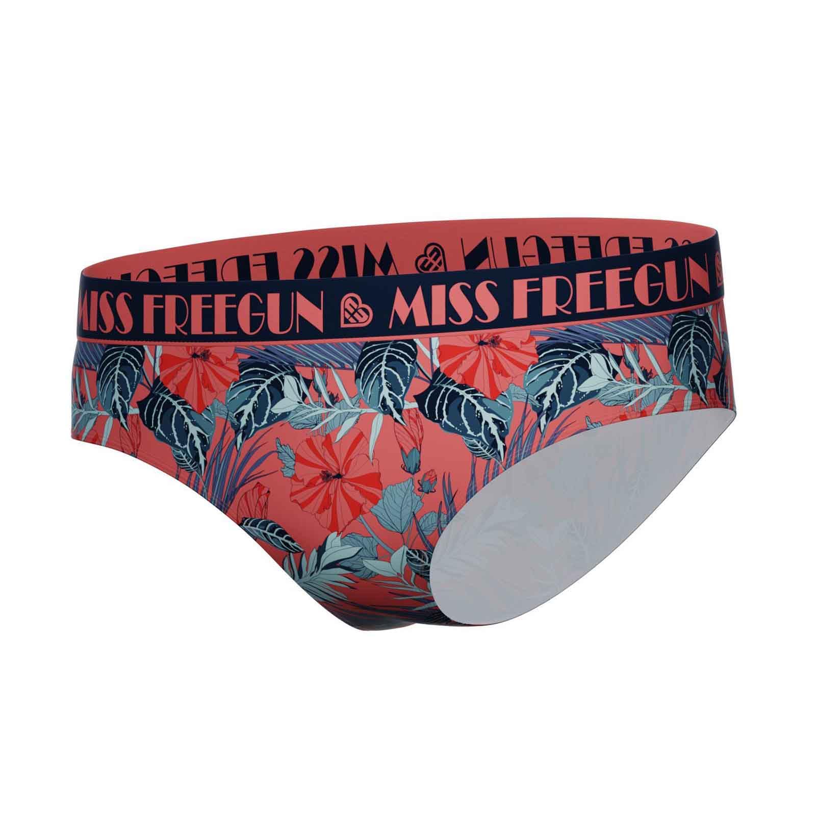FREEGUN Lot de 3 Boxers Coton Femme