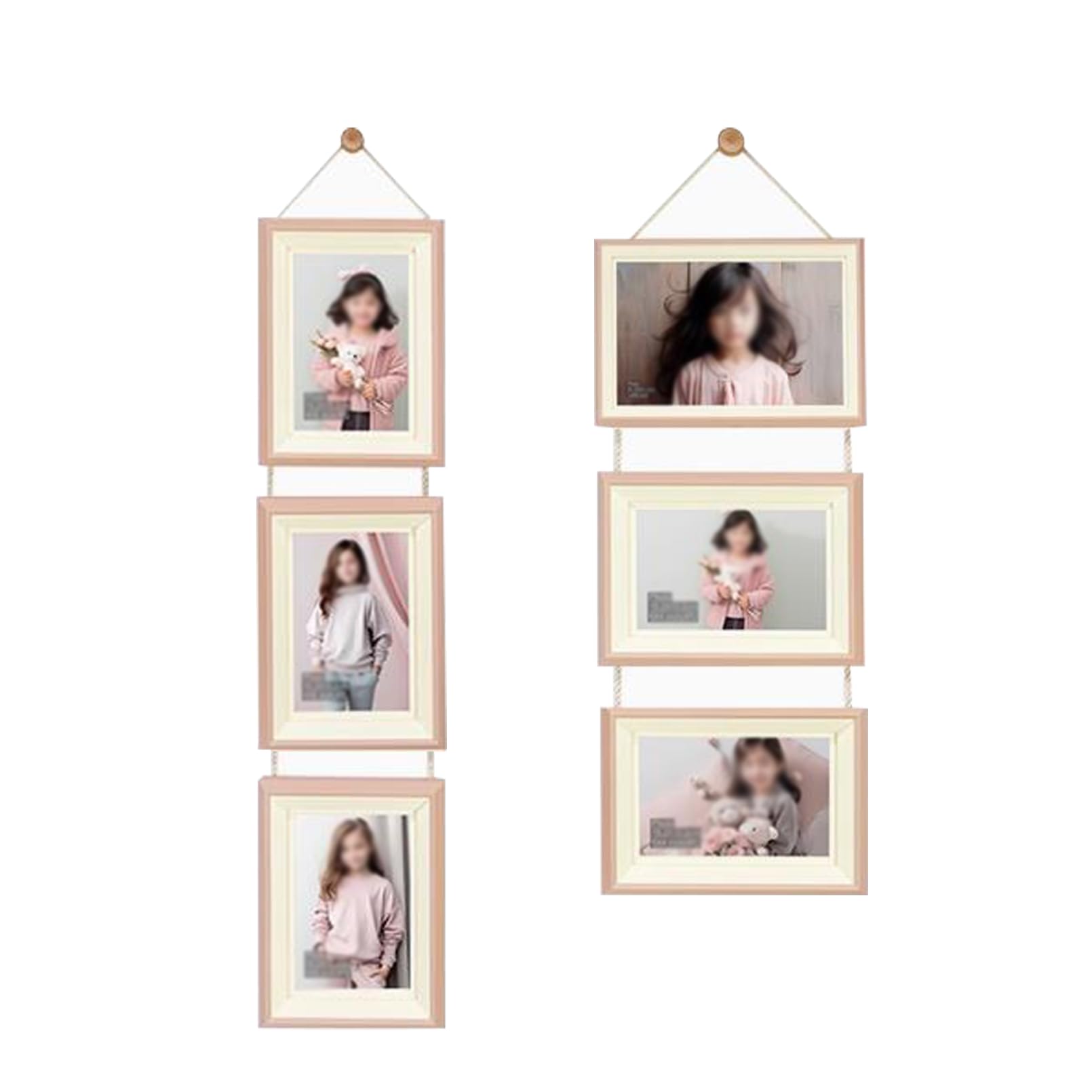 Cadre pour collage de photos mural rétro - Créez une galerie d'art vintage dans votre salon