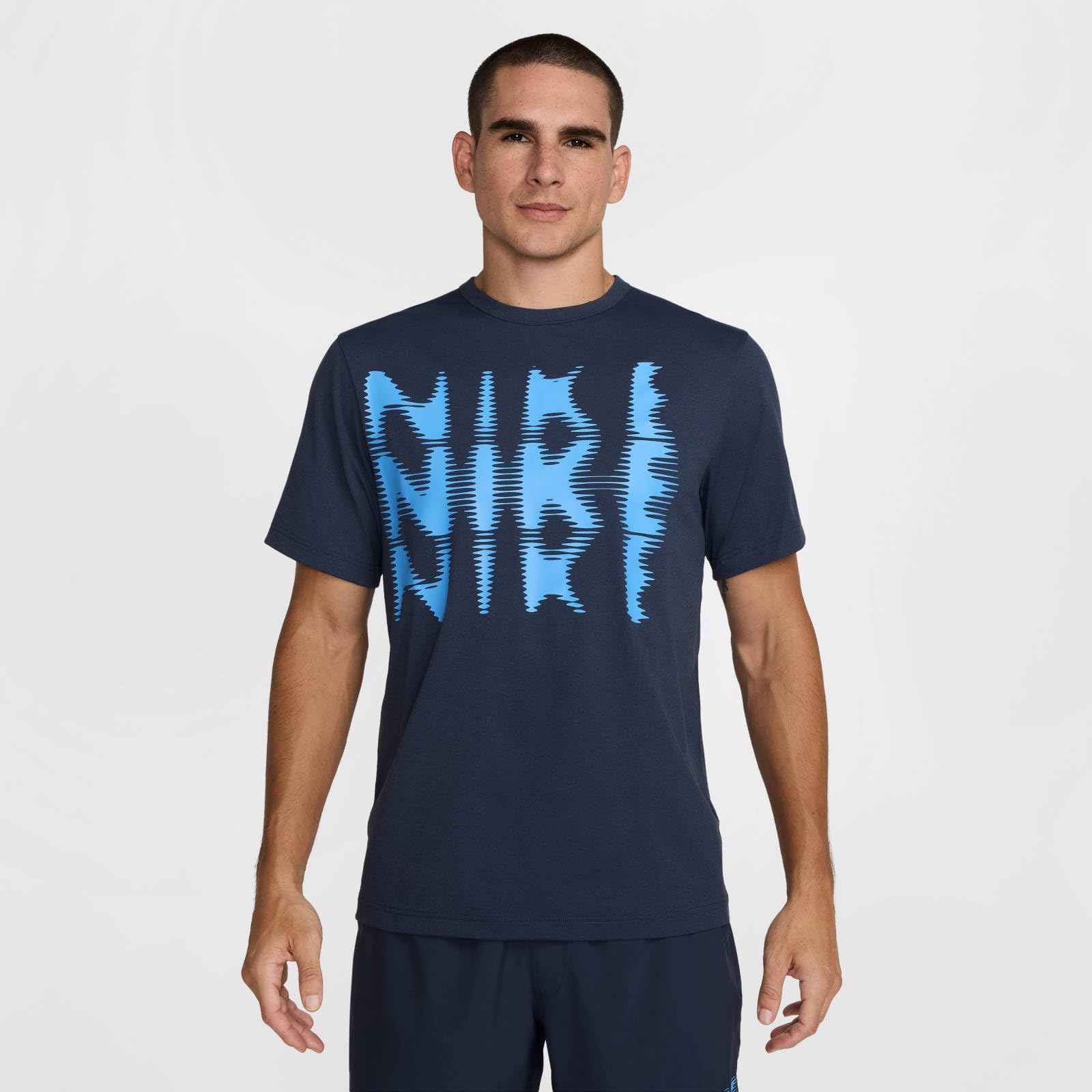 Nike Herren Dri-fit Uv Hyverse Ss Swoosh T-Shirt (1er Pack)