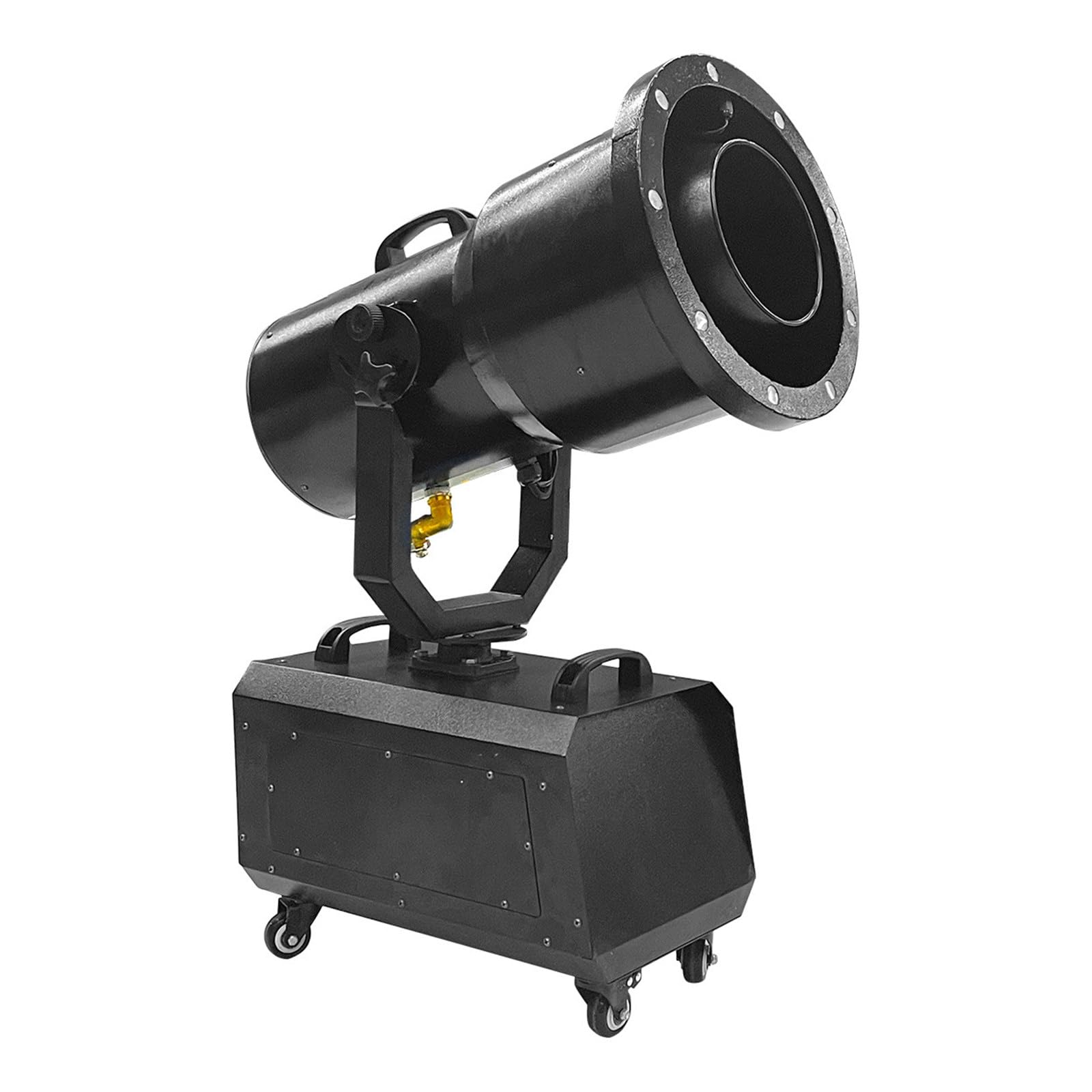 Eastnmythet Outdoor Oscillating Foam Cannon 2000W, Auto Rotating Foam Machine for Parties with 2 Bags Powder, for Pool Party, Music Festival, Stage Shows With LED