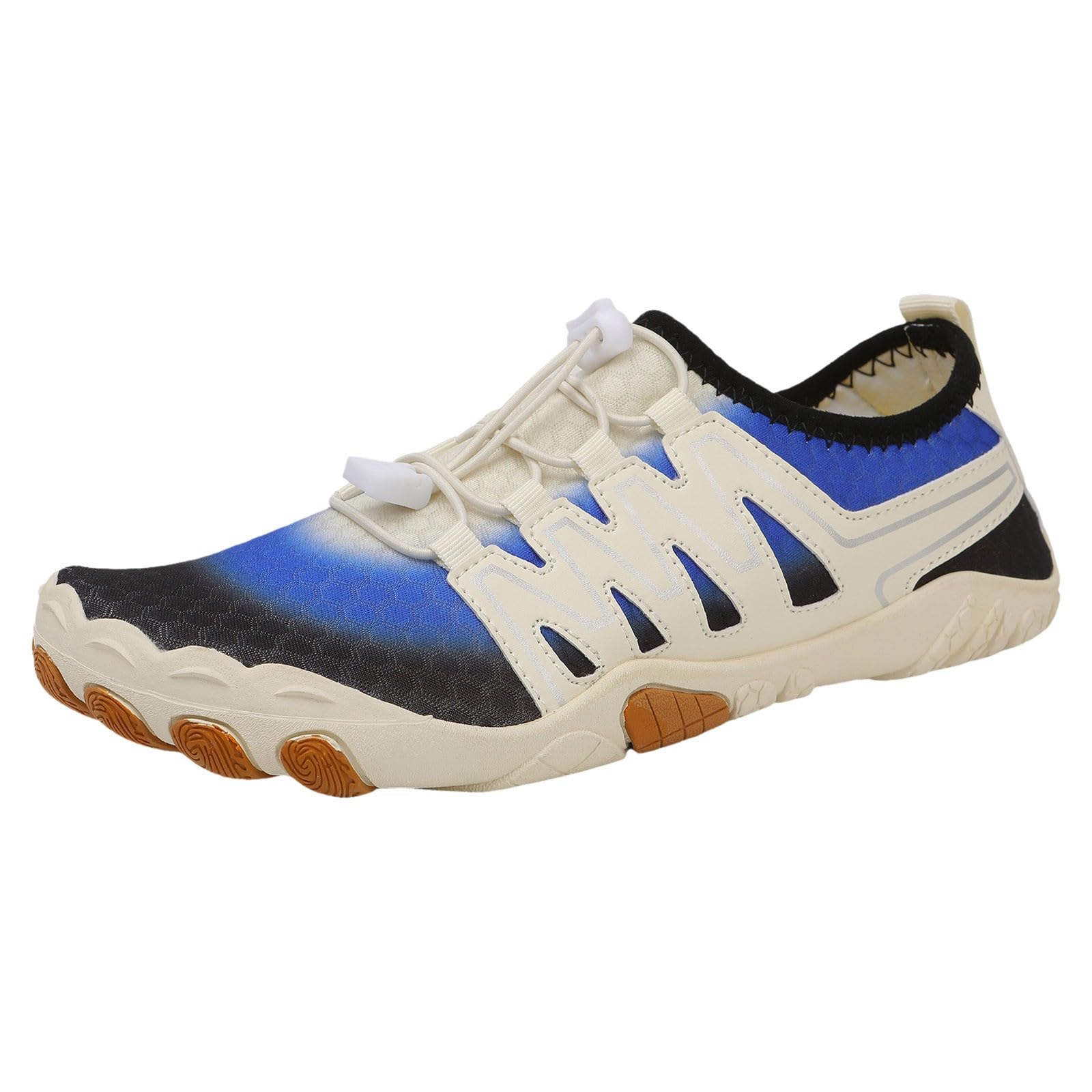 Scarpe a piedi nudi Scarpe da scoglio da uomo Scarpe da scoglio da donna nere ad asciugatura rapida con suola antiscivolo Scarpe da scoglio traspiranti Scarpe da trail running unisex Scarpe da yoga