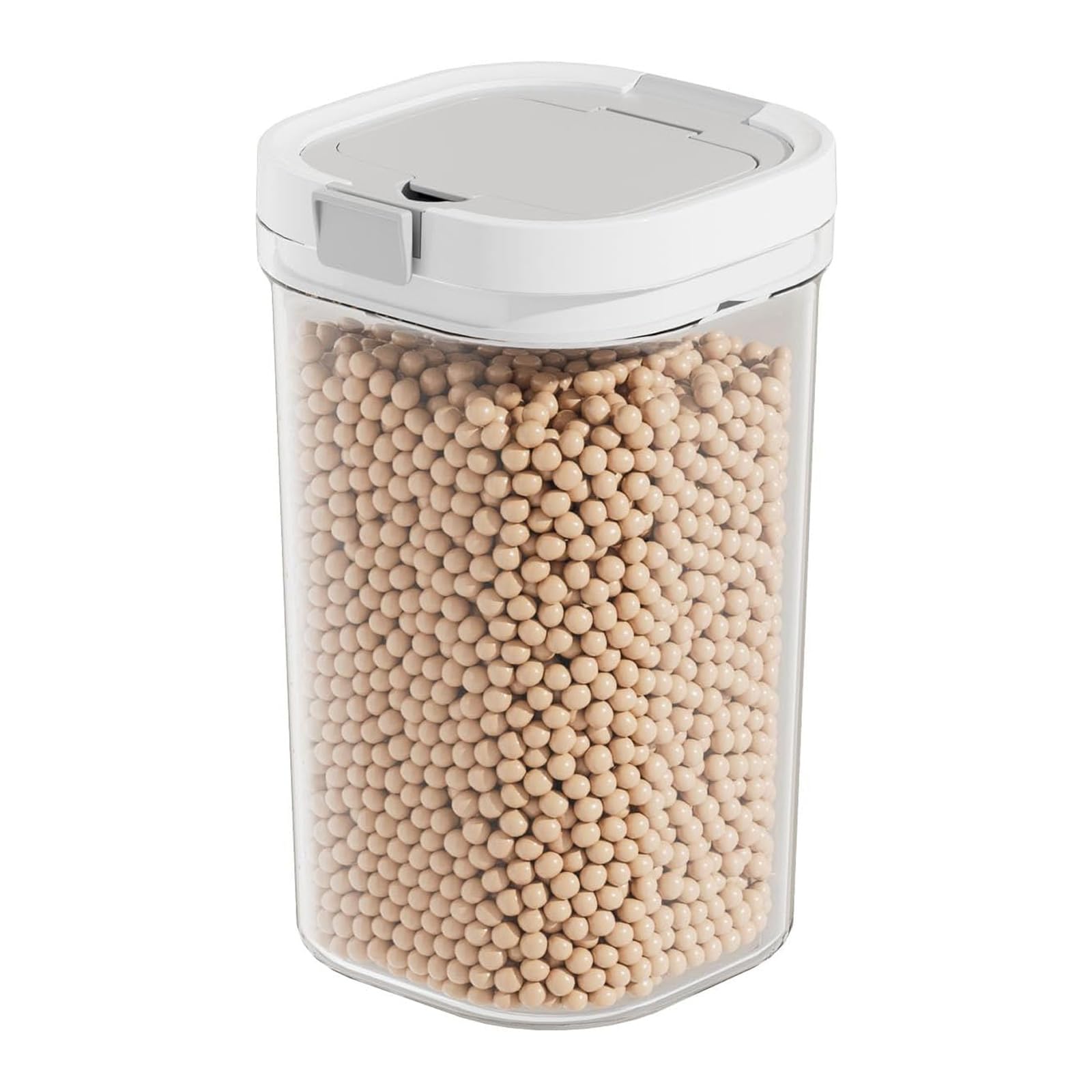 Tsophreniq Storage Container with Builts in Spoon for Dry Food Kitchen Organization and Easy Access Dry Food Storage Containers
