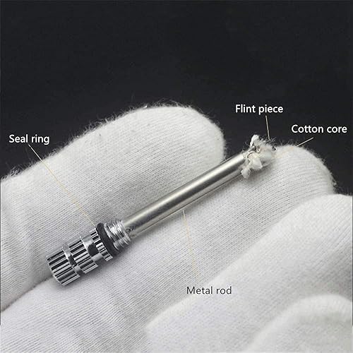 Miniatura 3 de BIASTNR Partido permanente de emergencia, iniciador de fuego de supervivencia, encendedor reutilizable de metal pedernal para exteriores,