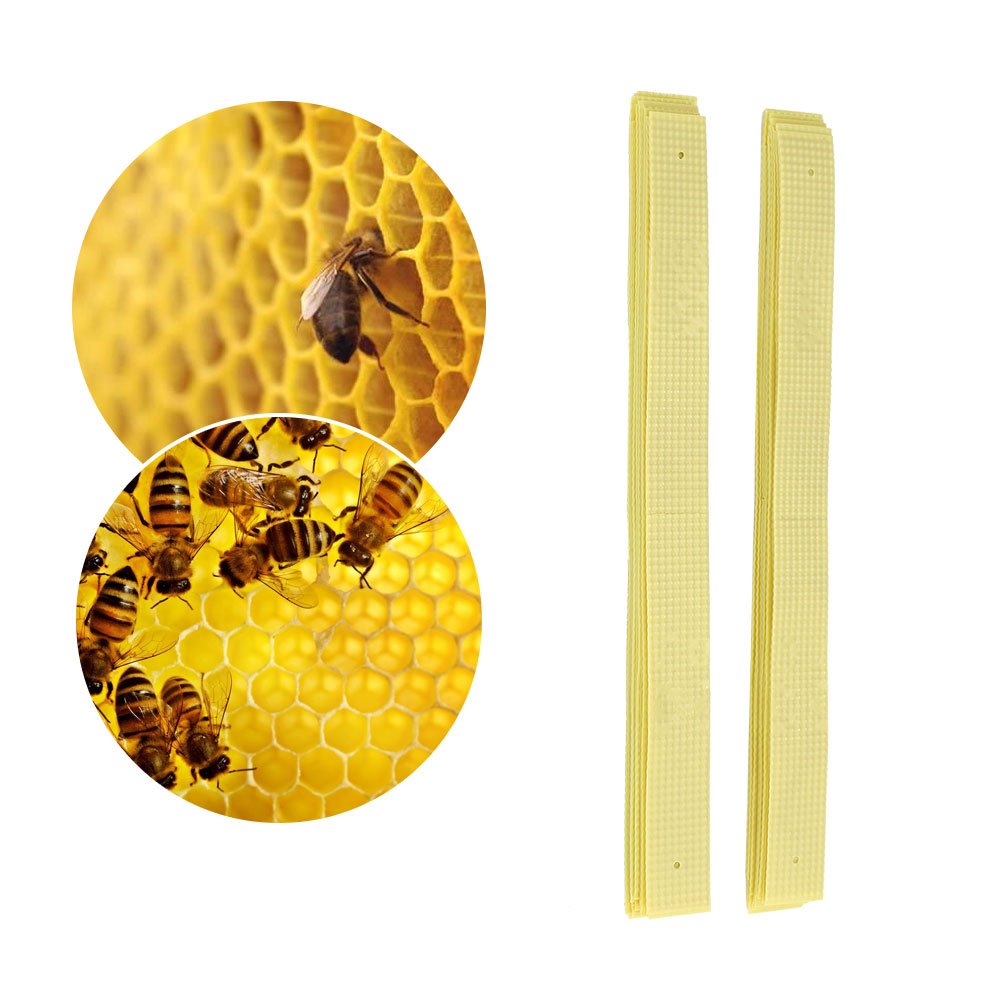 40 Uds Tiras De Plástico Tira De Fluvalinato Abeja Ácaro Varroa Asesino Apicultura Medicina