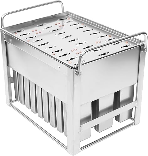 Miniatura 9 de 20 piezas de acero inoxidable congelado paletas, moldes para helados, moldes comerciales para helados, máquina de golosinas para helados, moldes