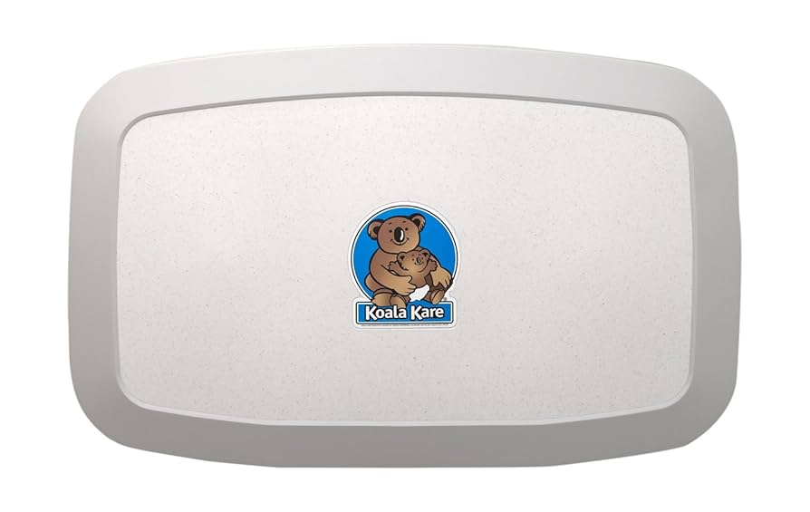 Koala Kare Horizontal Wall Mounted Baby Changing Station
