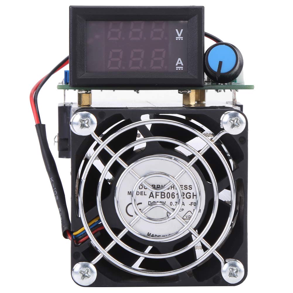 Cryfokt Comprobador de Carga Electrónica 100W 12V con Protecciones, para