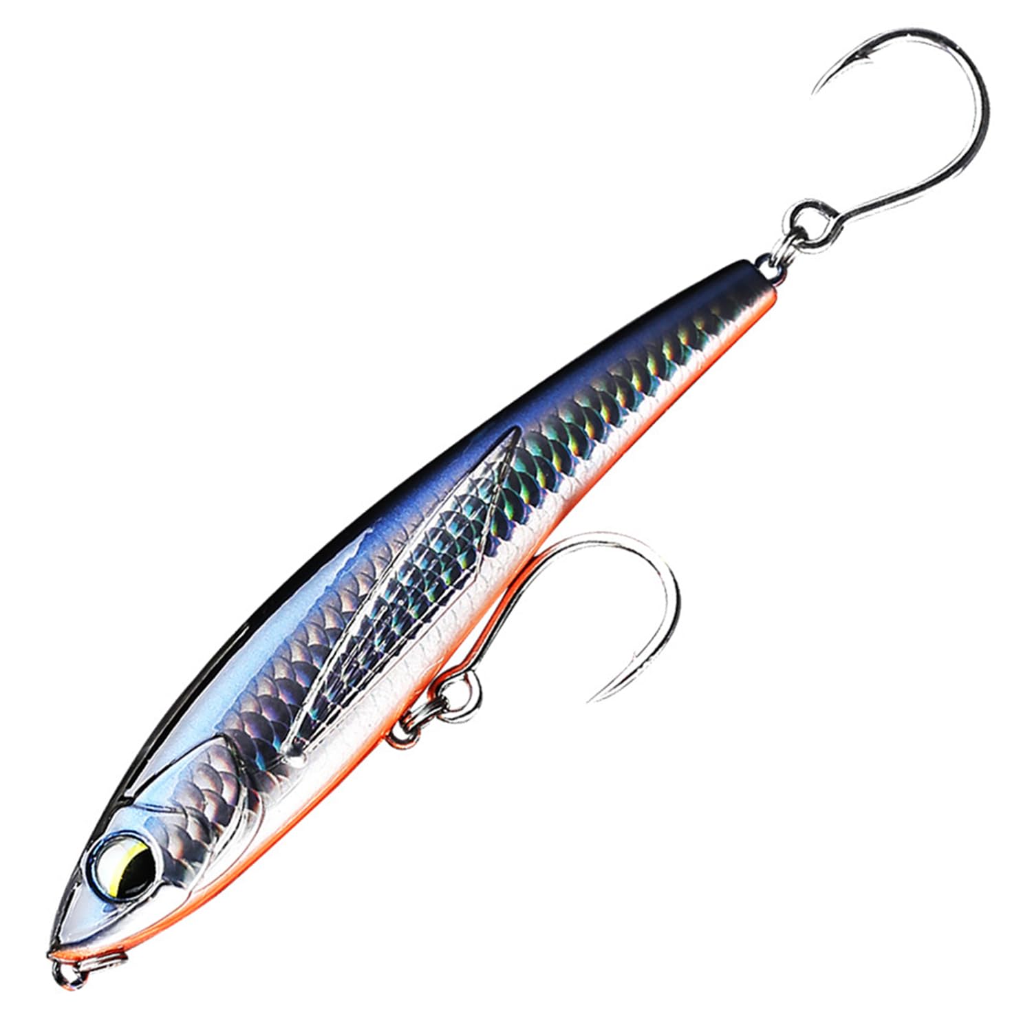 Long Cast Sea Fishing Lure 12cm/50g Long Cast Pencil Lure Artificial Bait Sinking Sea Fishing Lure