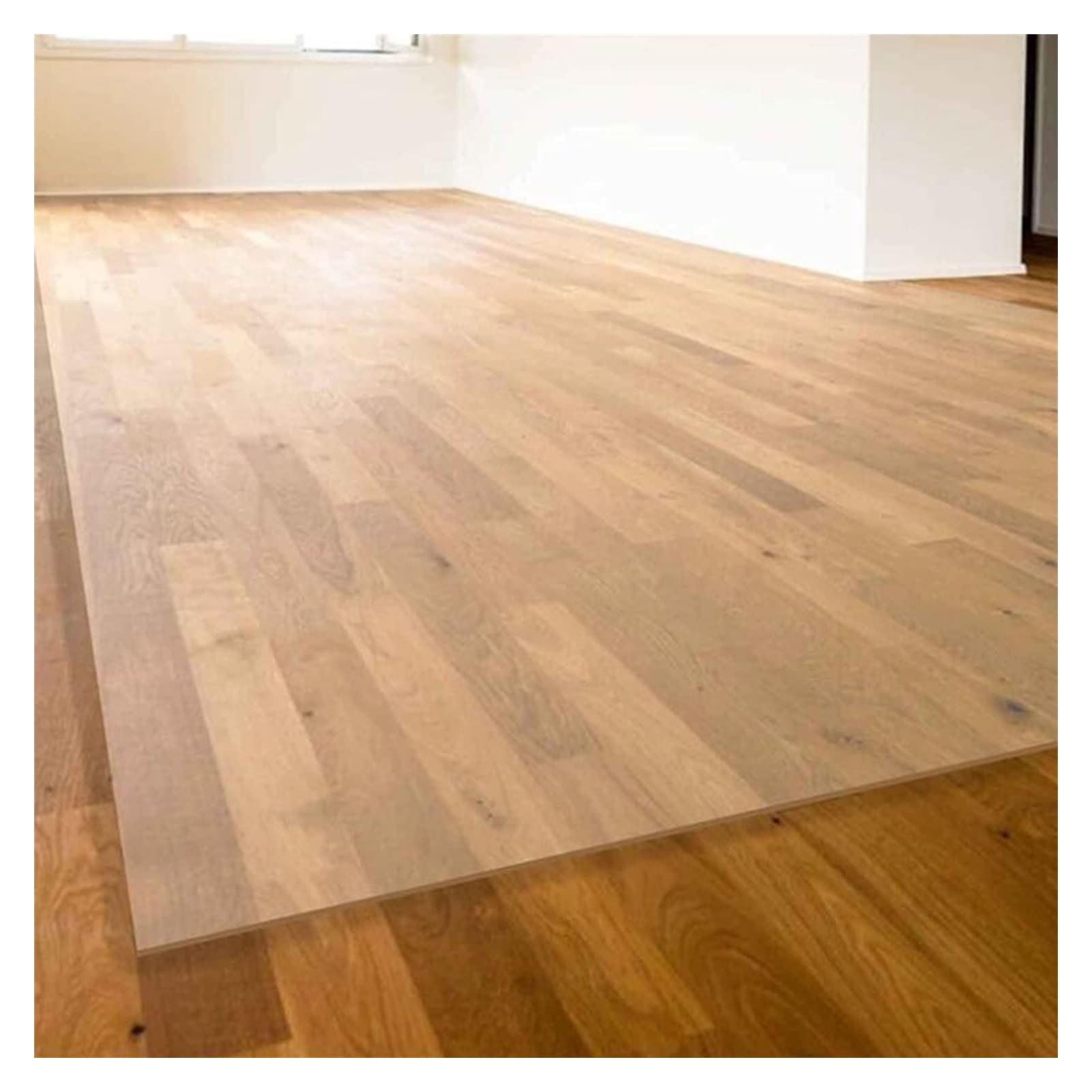 Alfombrilla Transparente para Silla, Alfombrilla Transparente de PVC, 1,5 mm de Grosor, Alfombrilla Protectora de Suelo de Vinilo Transparente/Almohadillas Antideslizantes para Puerta, alfom