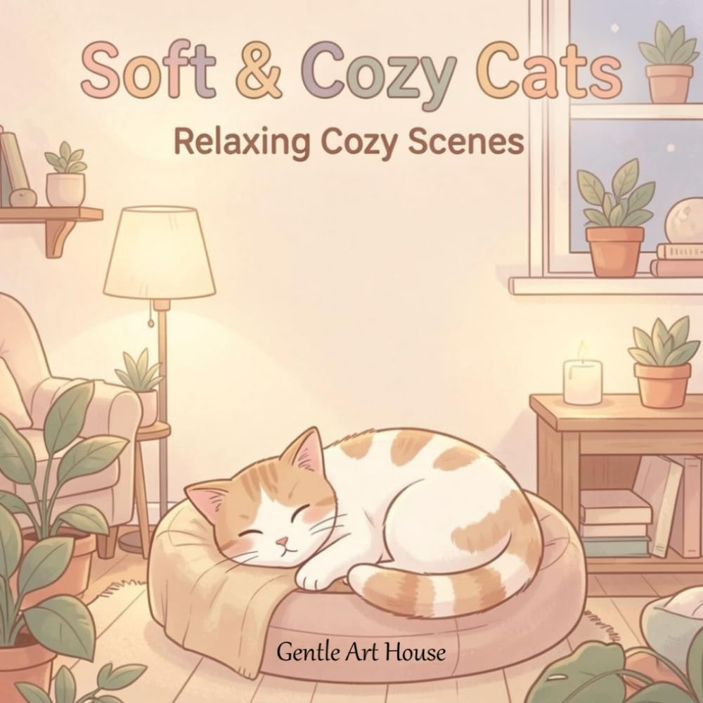 Soft & Cozy Cats: Relaxing Cozy Scenes