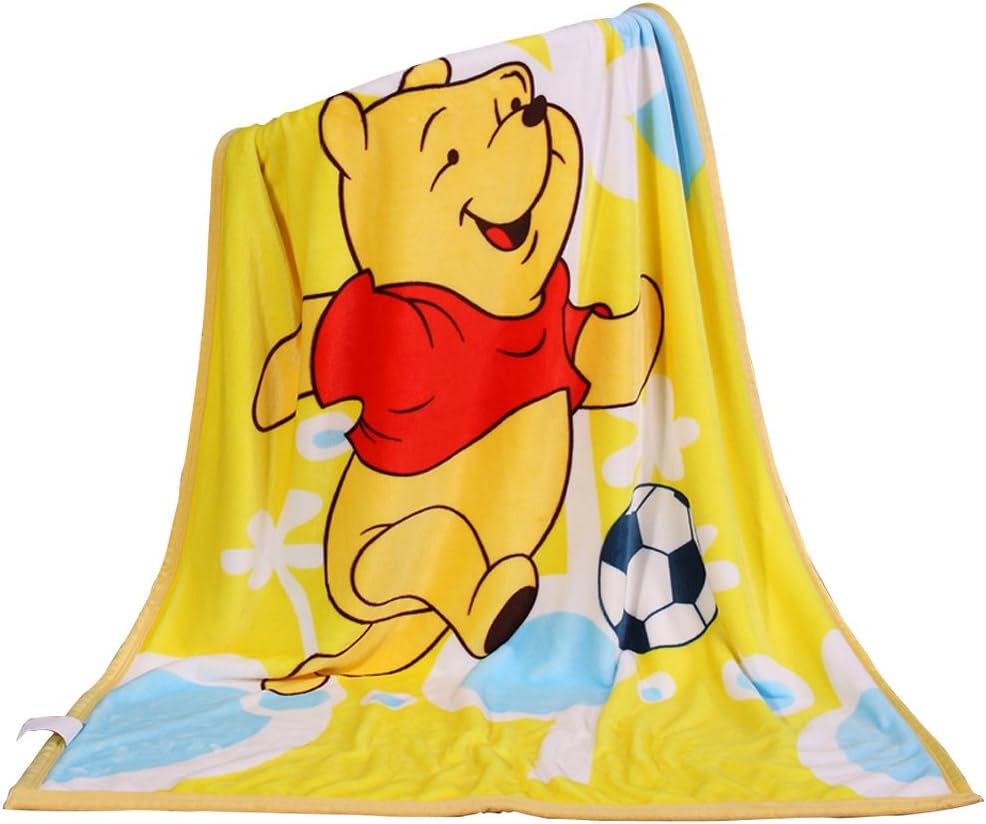 Children's Cartoon Printing Blanket Coral Fleece Blanket 39 By 55 (Little Bear)