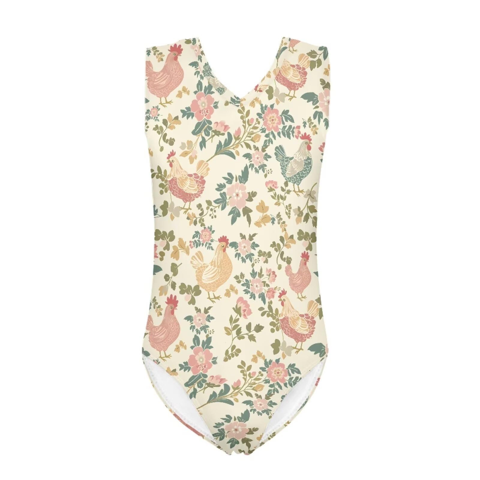 Tongluoye Gymnastics Leotards for Girls Size 3-14 One Piece Swimsuit Dace Outfit