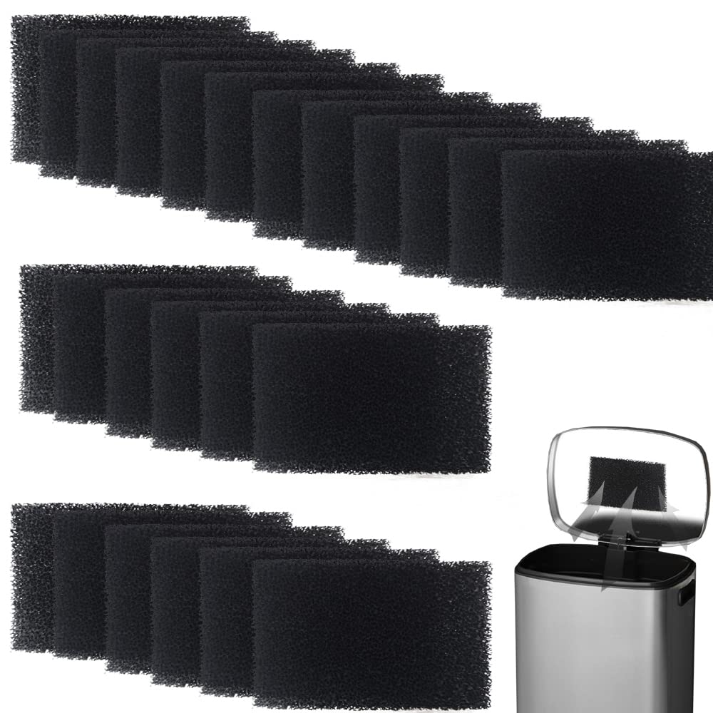 Soonyeadre 24 Pack Charcoal Filters for Compost Bin, Filter Replacement Extra Thick (0.39
