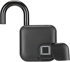 Cadeado De Impressão Digital, Cadeado Inteligente Sem Chave, Cadeado De Metal Biométrico, Cadeado USB Com Sensor De Impressão Digital à Prova D'água IP65 Para Mochilas E Malas