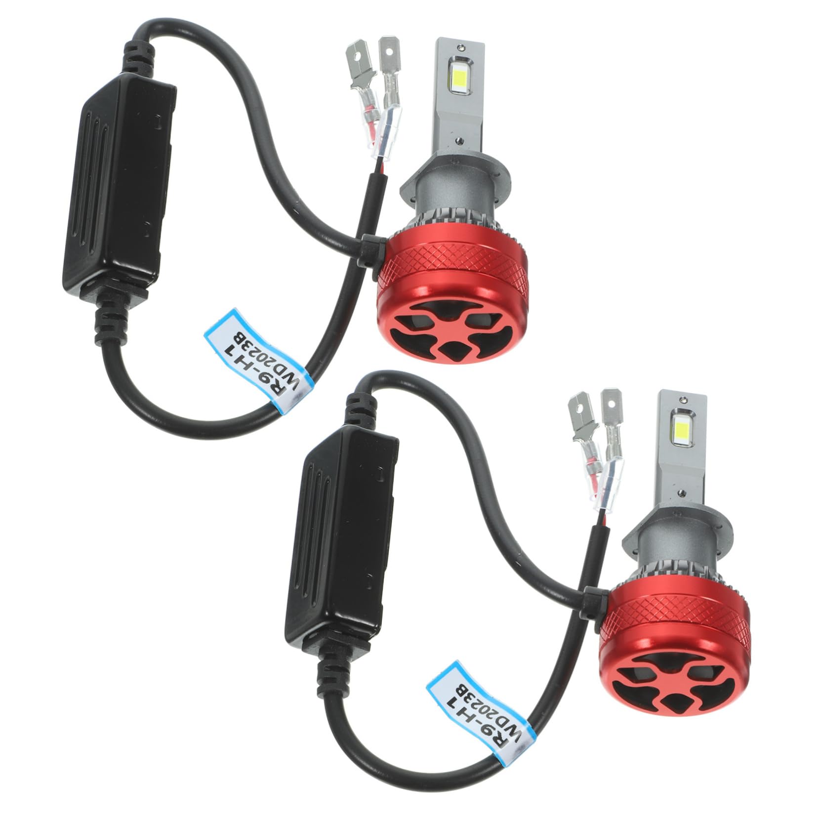 ULTECHNOVO Bombillas De Coche Faros Led Bombilla De Faro Para Luz De Cruce y Carretera De Luz Coche