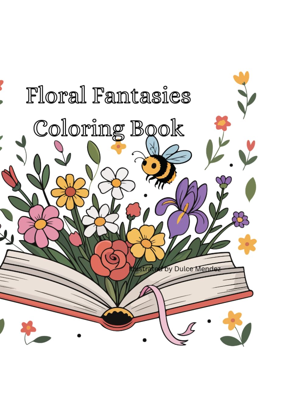 Floral Fantasies Coloring Book