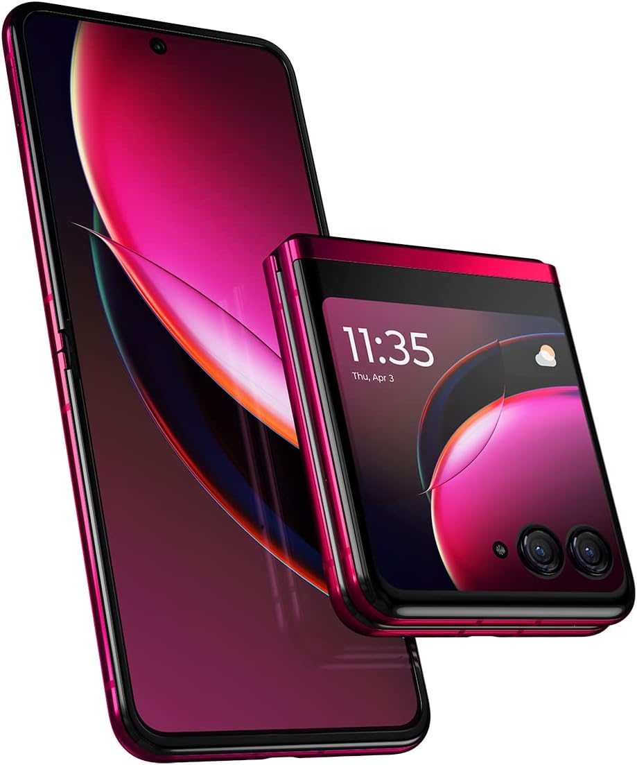 razr+ | 2023 | Unlocked | Made for US 8/256 | 32 MPCamera |Magenta