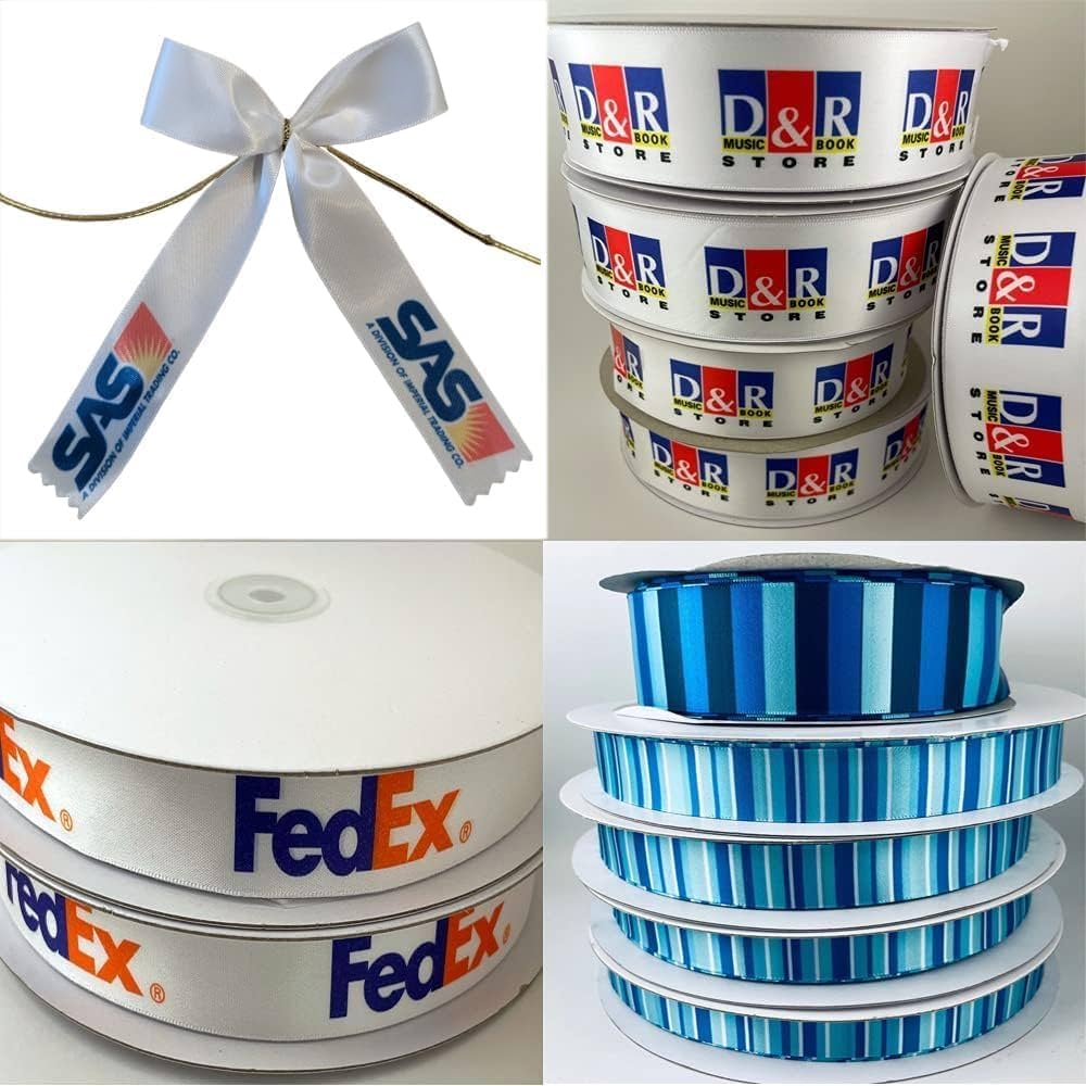 Amazon.com: Personalized Ribbon with Logo for Business