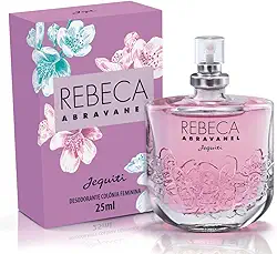 Desodorante colônia feminina Rebeca Abravanel 25ml em spray Jequiti