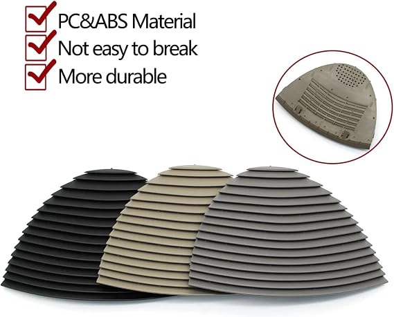 W211 Car Front Dashboard Central AC Vent Air Vent Grille Outlet Panel Cover Compatible with Mercedes Benz E Class 2003-2008 21183000547241(Black)