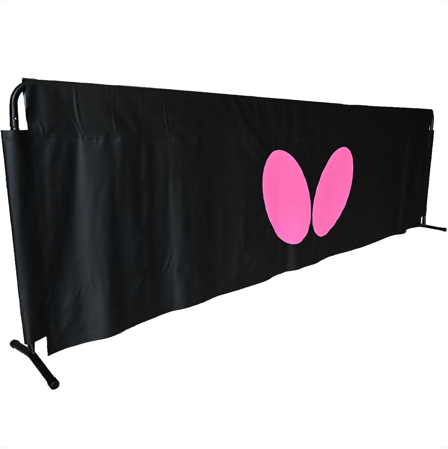 Butterfly Europa Barrier – Blue or Black Tournament Table Tennis Barrier Logo on One Side of the Barrier – Helps Contain Ping Pong Balls for Quicker and Easier Pick Up – 1 Included