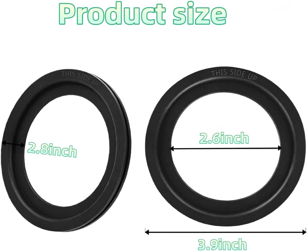 385311658 RV Toilet Seals are Compatible with Dometic 300, 310, and 320 Series RV Toilet Seals Rubber gaskets Solve the Leakage and Odor Prevention Problems of Toilets