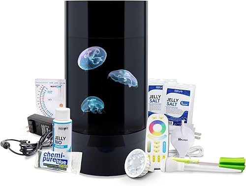 Jellyfish Art Jelly Cylinder Nano Generation 2 (kit solo acuario) - Acuario principiante para medusas vivas