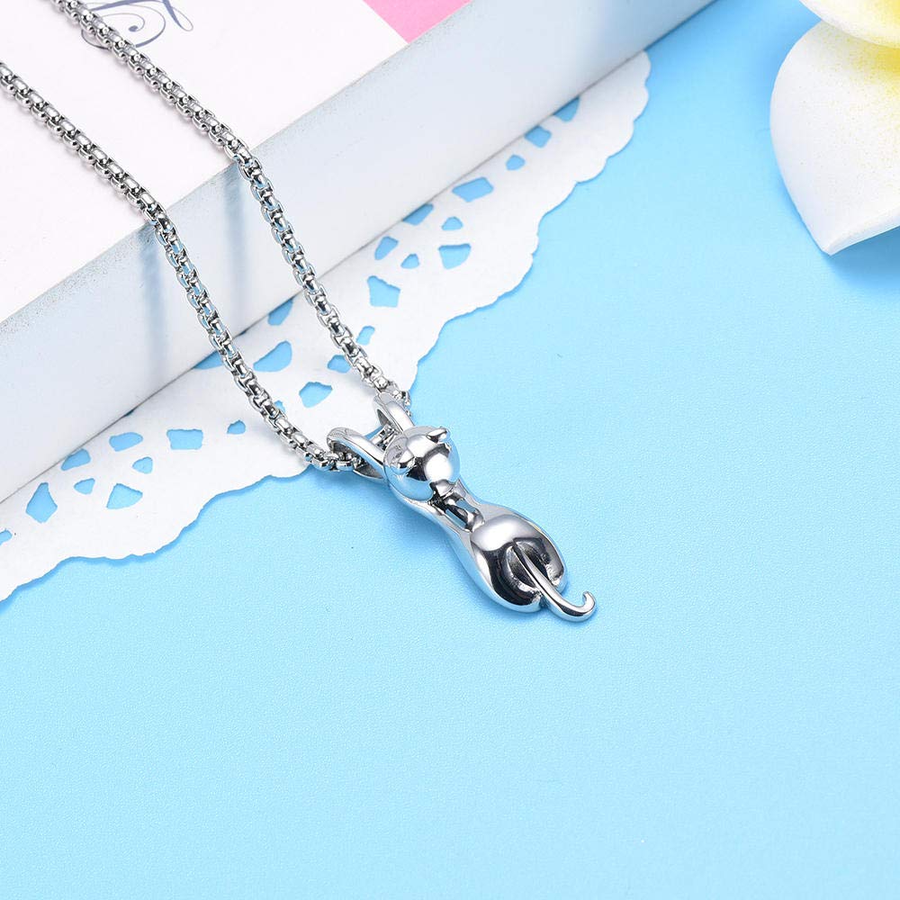 VCCWYQK Infinity Love Pet Urn Ketting voor As van Hond/Kat Urn Ketting Hanger Begrafenis Keepsake Crematie Sieraden (C