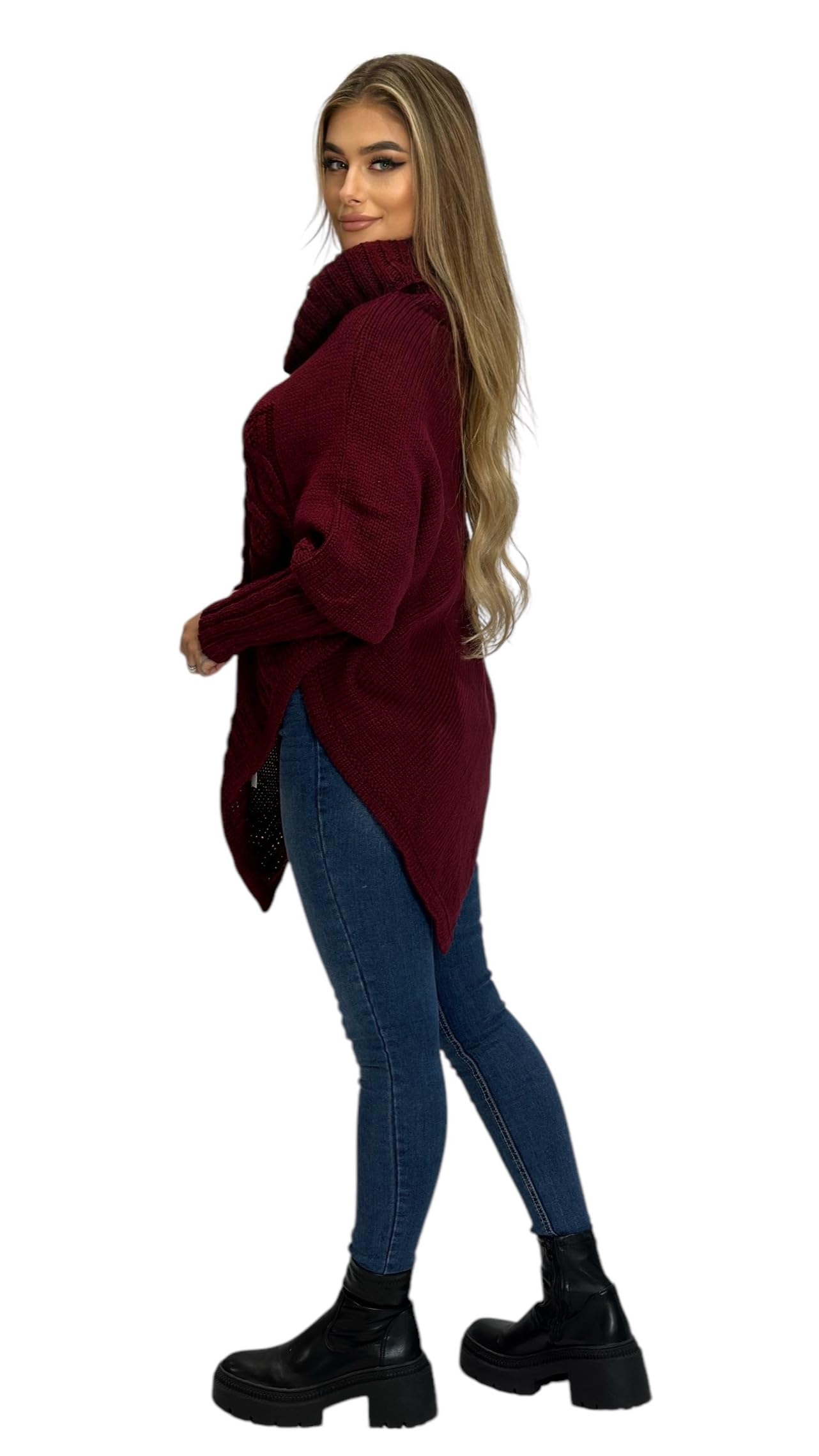 Mississhop Poncho Tricot Pull Cape