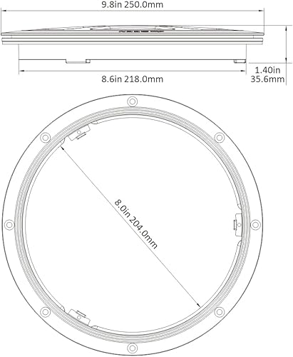 Miniatura 3 de SEAFLO Escotilla de placa de cubierta para kayak de barco marino, elige tamaño, color y bolsa de almacenamiento