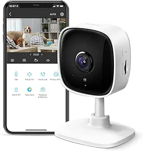TP-Link Tapo 1080P Indoor Security Camera for Baby Monitor, Dog Camera w/ Motion Detection, 2-Way Audio Siren, Night Visio...