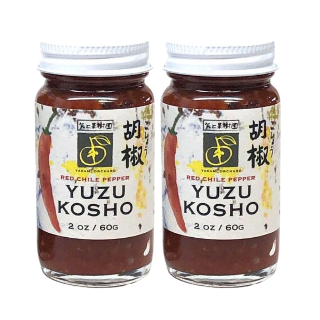 Amazon.com : Yakami Orchards Yuzu Kosho, Red Chili Pepper and