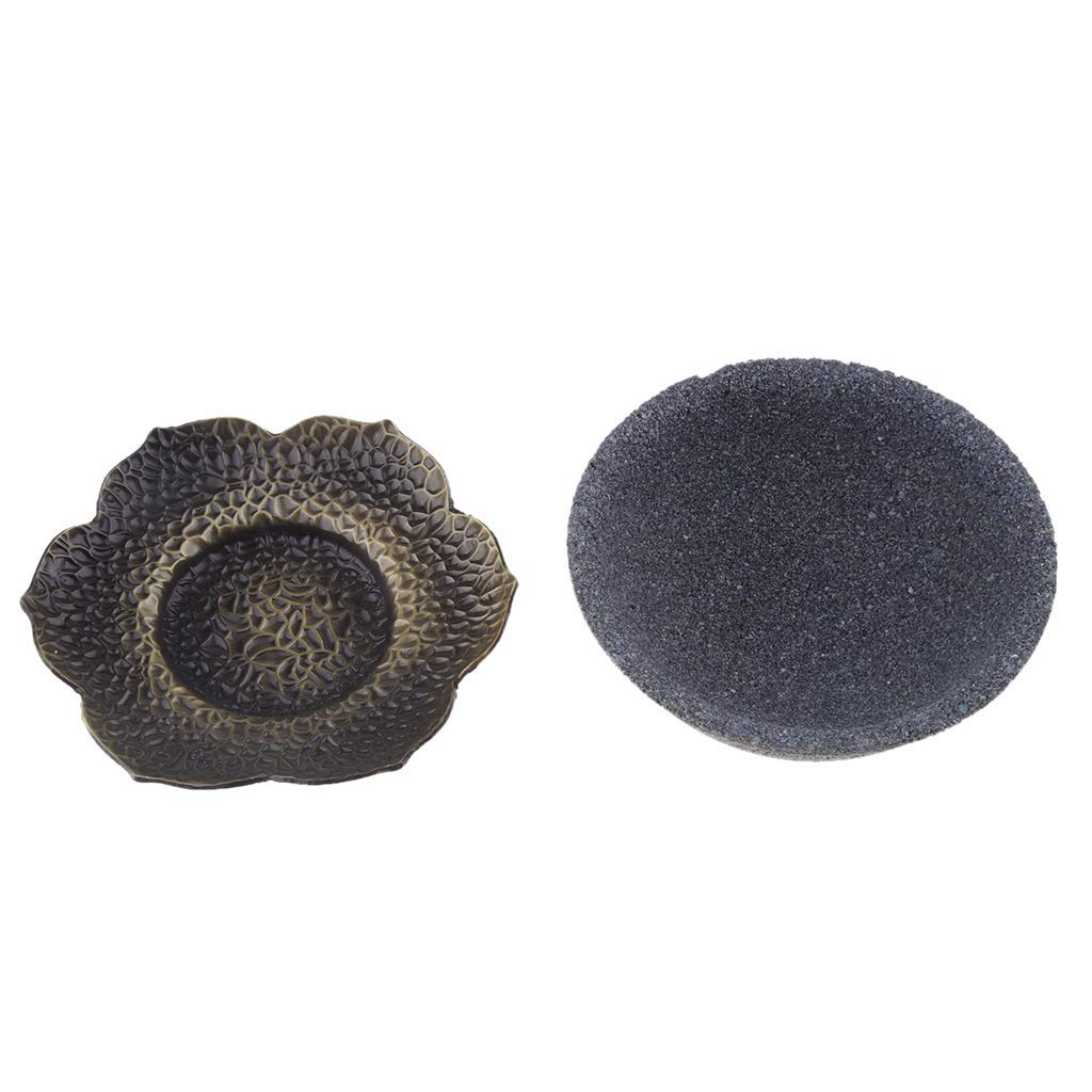 Filtre à thé en céramique réutilisable avec Soucoupe pour Tasse et théière Runde Schüssel