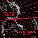 CRADIAC Stinger X7-7 Speed Cycle for Men with Dual Disc Mountain Bike Brakes & Front Suspension Fork, 29 T Bicycle for Adults with Hitensile Steel Frame, Ideal for 12+ Years Unisex, 18.5 Inch Frame gallery image