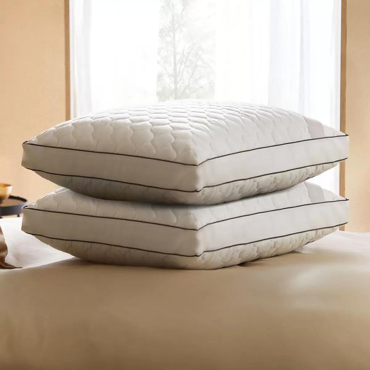 Sealy Lot de 2 oreillers de camping et de hamac pour dormir sur le côté – Profitez de nuits reposantes en plein air, essentiels de voyage ultra confortables