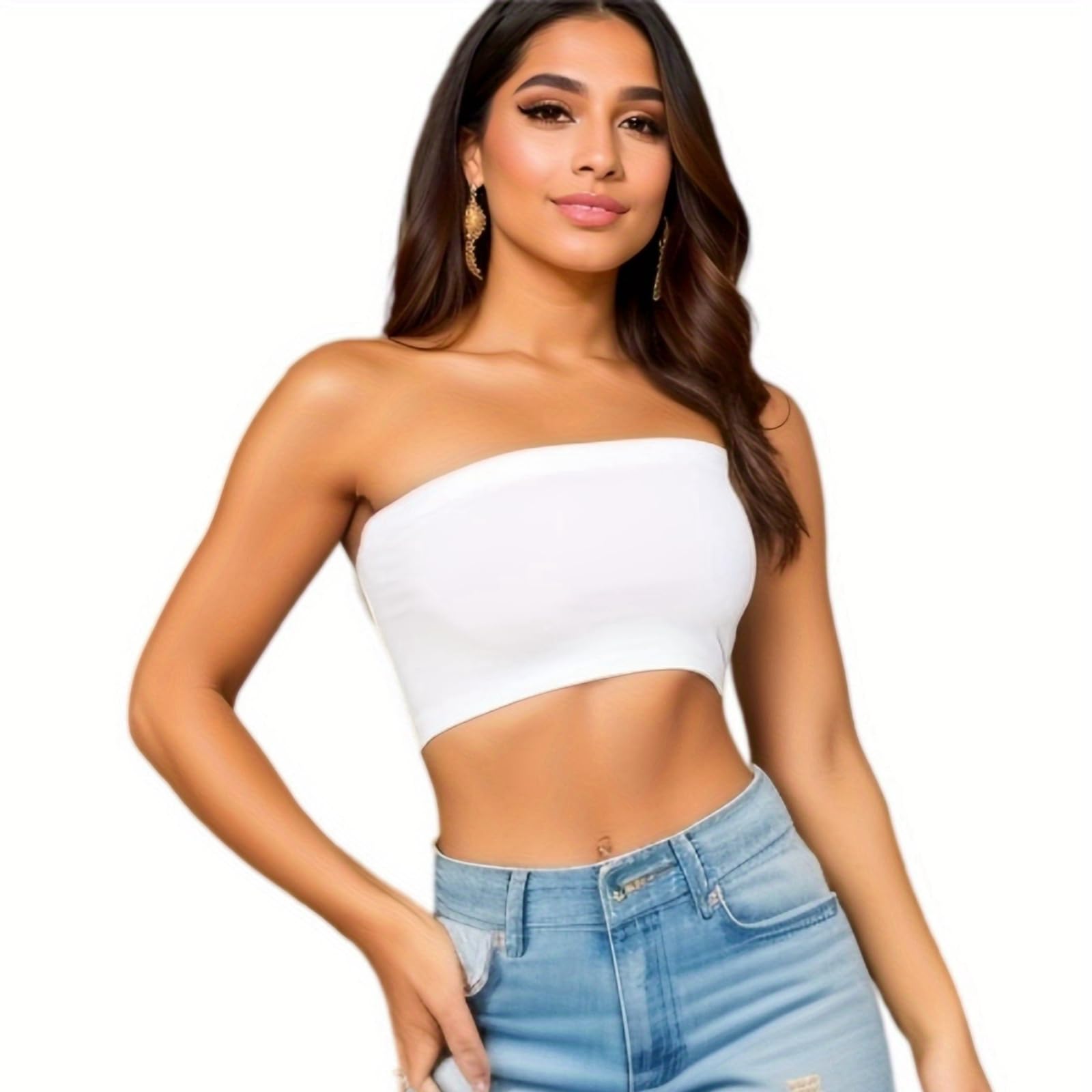 Skateboard FrogY2K Graphic Print Strapless Tube Top Off Shoulder Backless Bandeau Tank Goth Harajuku Crop Corset Top Women Aesthetic Clothes