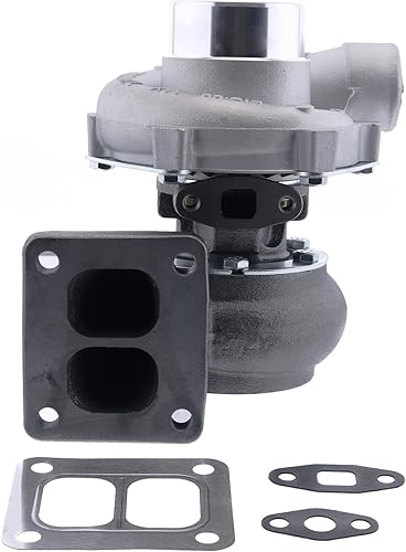 FridayParts Turbo TA3401 Turbocompresor RE26287 466334-0004 compatible con John Deere 4239T 4276T 6414T