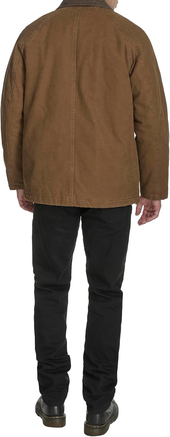 Levi’s mens Cotton Barn Jacket With Corduroy Collar