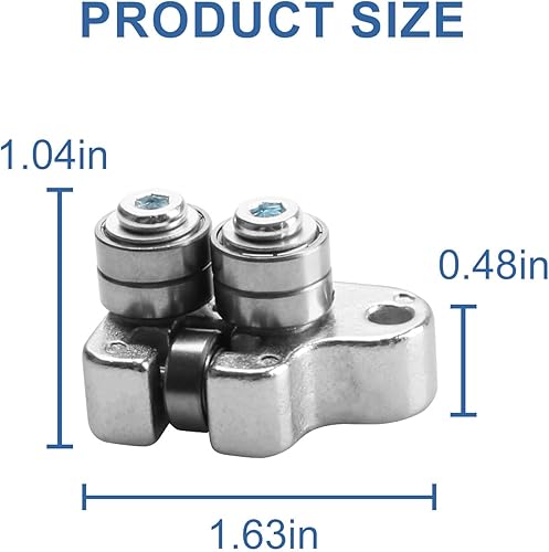 Miniatura 2 de 42-28-0395 Kit de rodillo guía delantero para sierra de banda de corte profundo de combustible Milwaukee 6230N, 6236N, 6238N, 6232-6n, 6236N piezas