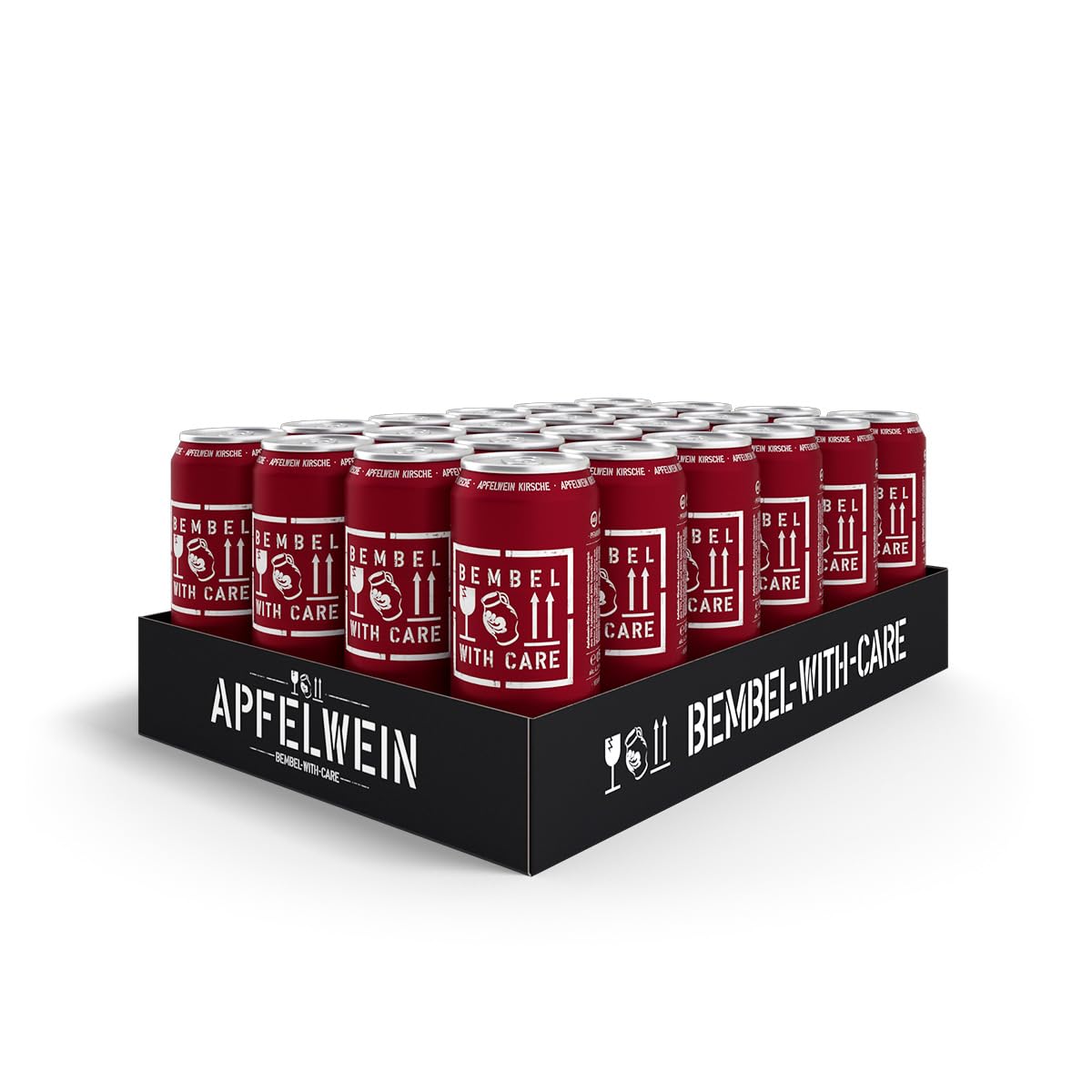 BEMBEL WITH CARE Apfelwein-Kirsche 24 Dosen 0,5l inkl. Pfand