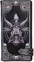 Nemesis Now Baphomet Geldbörse mit Prägung, Schwarz, 18,5 cm
