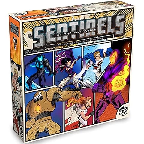 Greater Than Games | Sentinels of The Multiverse: Definitive Edition | Cooperative Strategy Board Game | 1 to 5 Players | 30+ Minutes | Ages 14+ Cover