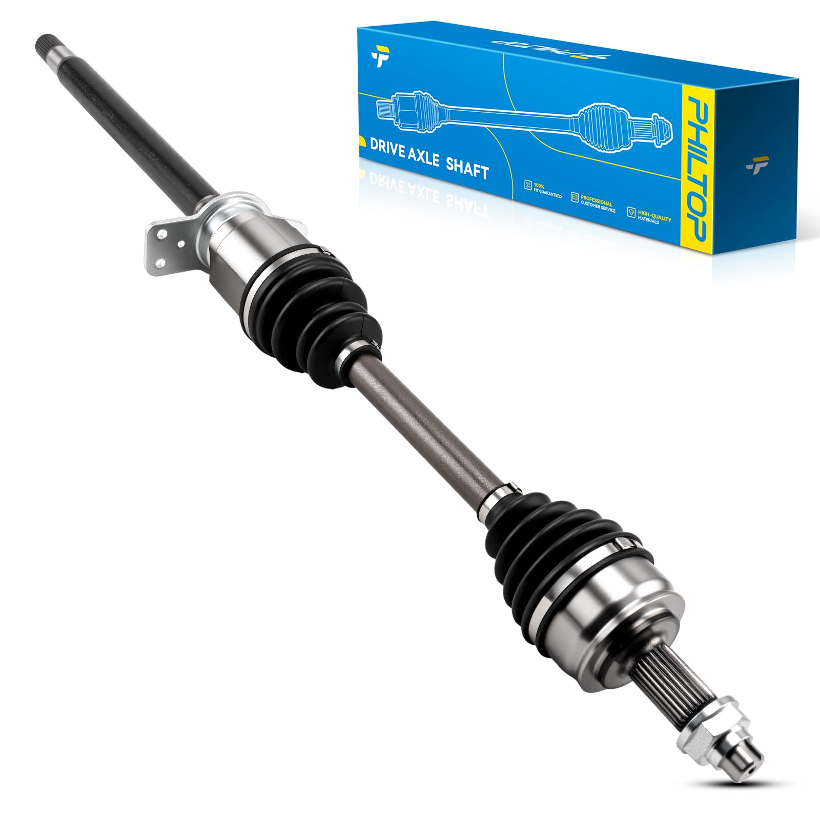 PHILTOP Front Right CV Axle for Dodge Dart 2013-2016, NCV12103 CV Axle Shaft 1 PCS