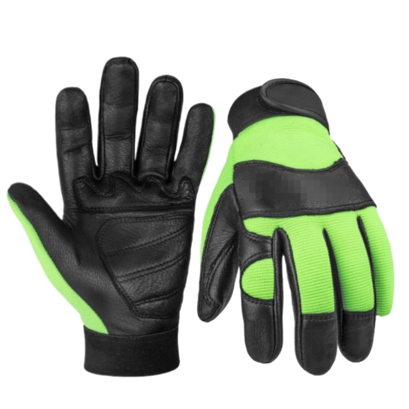 Sports Reithandschuh Handschuhe Motorrad Racing Fahrradhandschuhe Vollfinger Wanderhandschuhe Herren Fahrradhandschuhe(Grün,M)