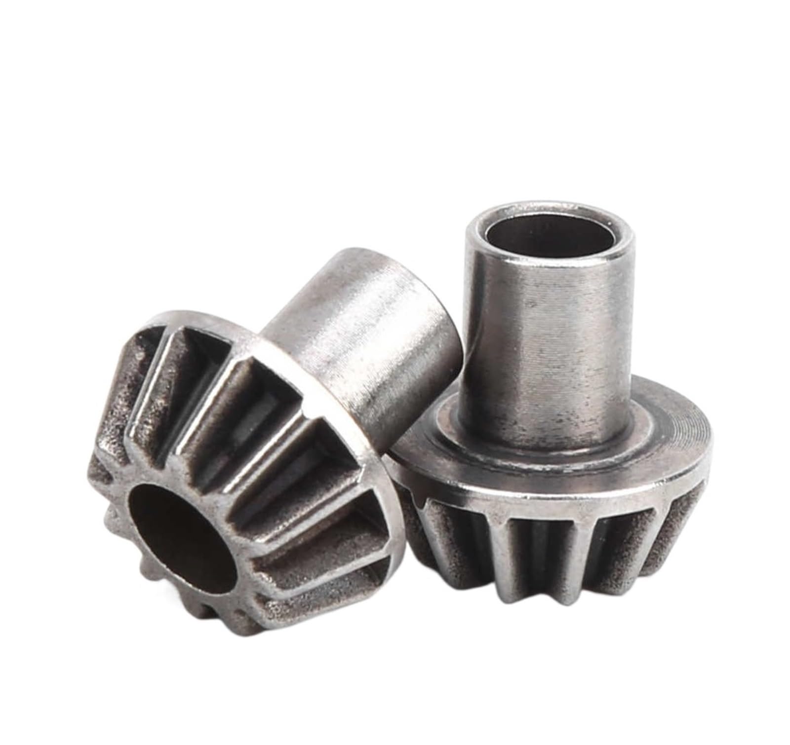 Bevel Gear Pinion Hardware Mechanical 2pcs Metal Diff Gear 12T Drive Motor Pinion Gears